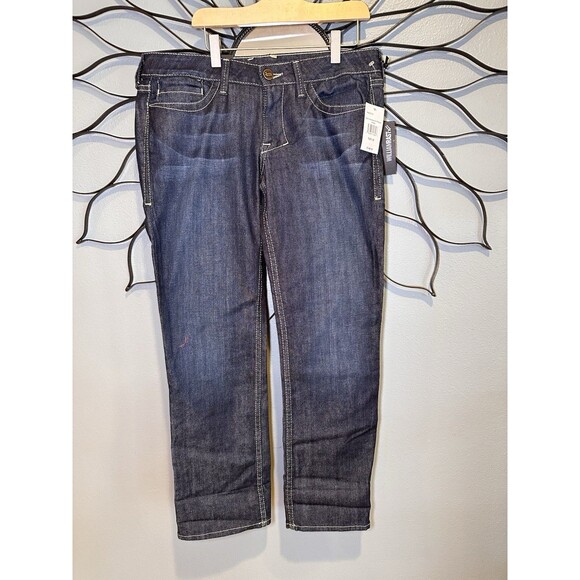 William Rast 29  womens  Mid-Rise Croppep  capri  Fit Denim Jeans NWT$148 - Picture 12 of 12